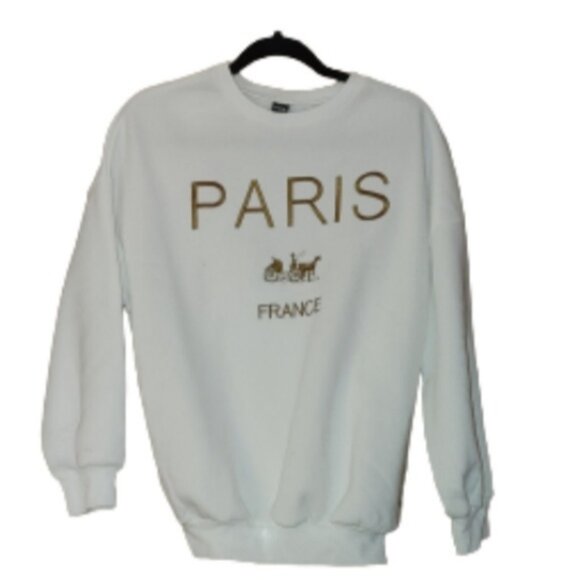 SHEIN Tops - NWOT Shein Paris Sweatshirt